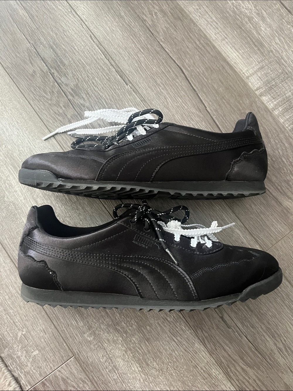 PUMA Black, Slim Low-Profile Sneaker
